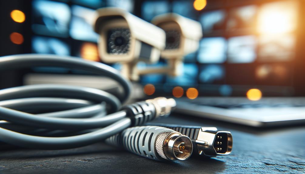 کابل کواکسیال دوربین مداربسته